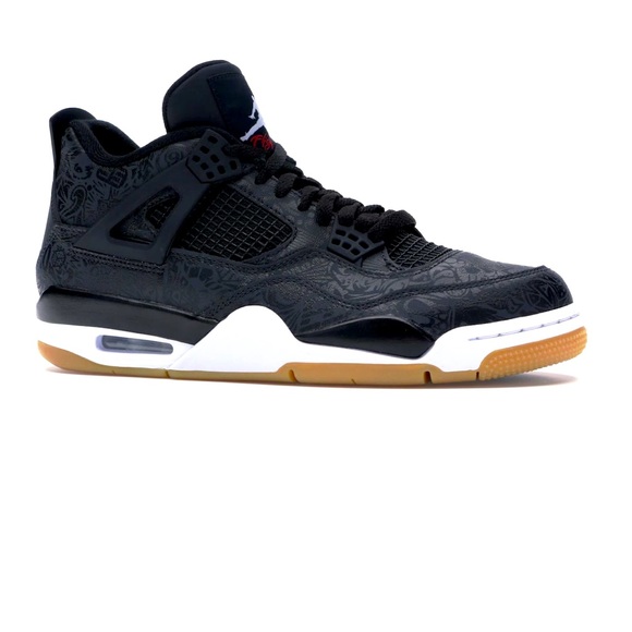 Jordan Retro Laser Black Gum Sneakers